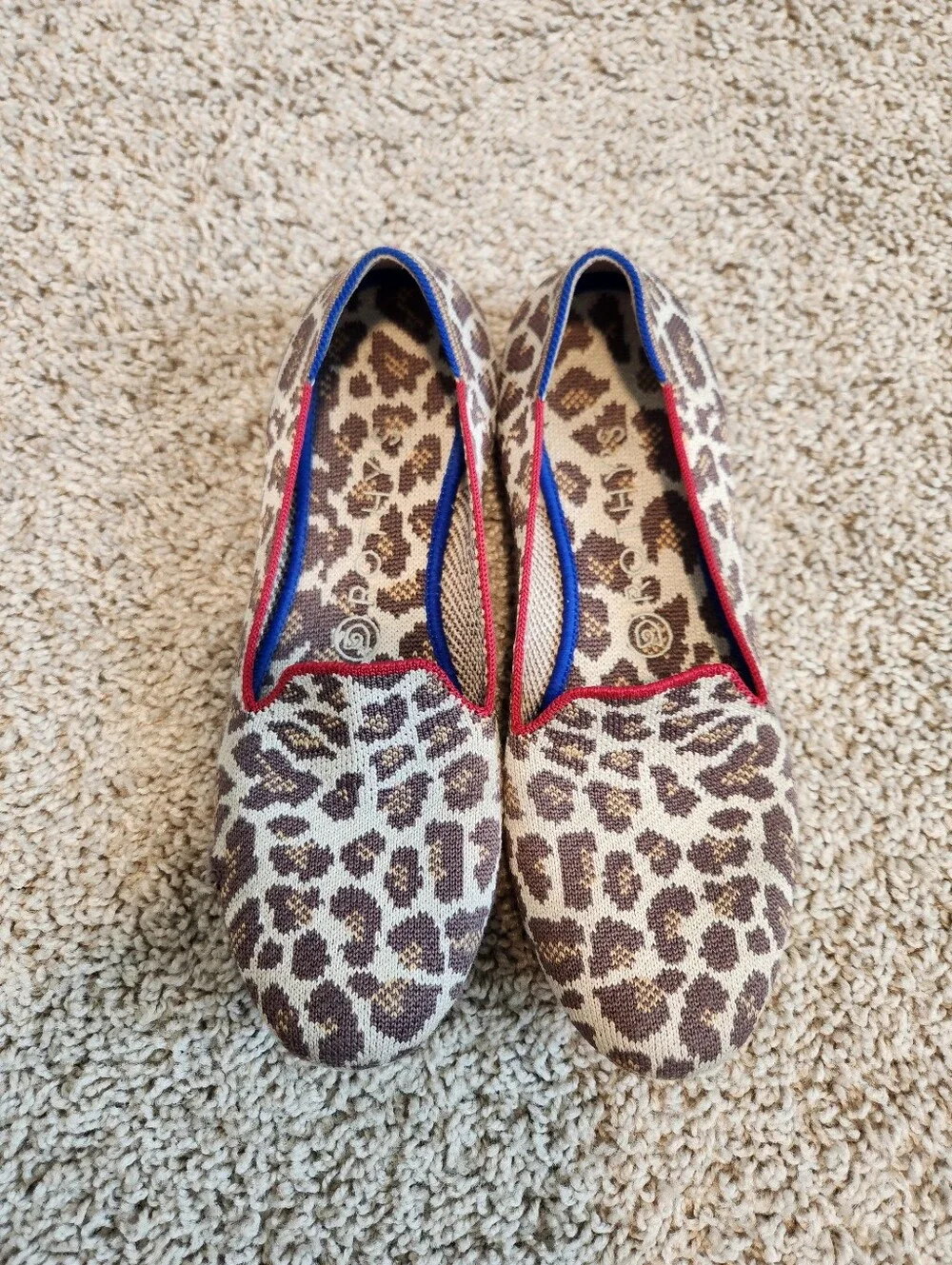 Rothy’s Mocha Spot The Loafer Flats Women’s Size 8